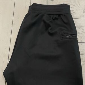 Born Tough Men's XL Black Zip Pockets Drawstring Gym Jogger Sweatpants